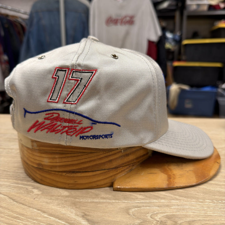 Vintage 2000s Darrell Waltrip Racing Strap Back Hat
