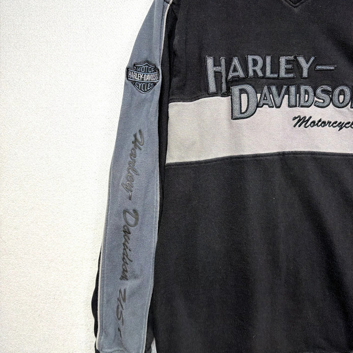 Vintage Harley Davidson Y2K Long Sleeve T Shirt Size Medium