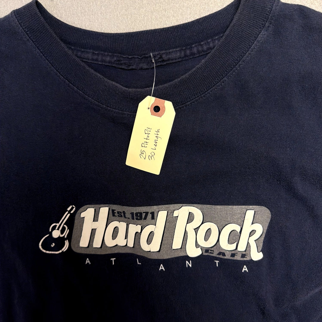Vintage Hard Rock Cafe Atlanta Long Sleeve T Shirt Size XXL
