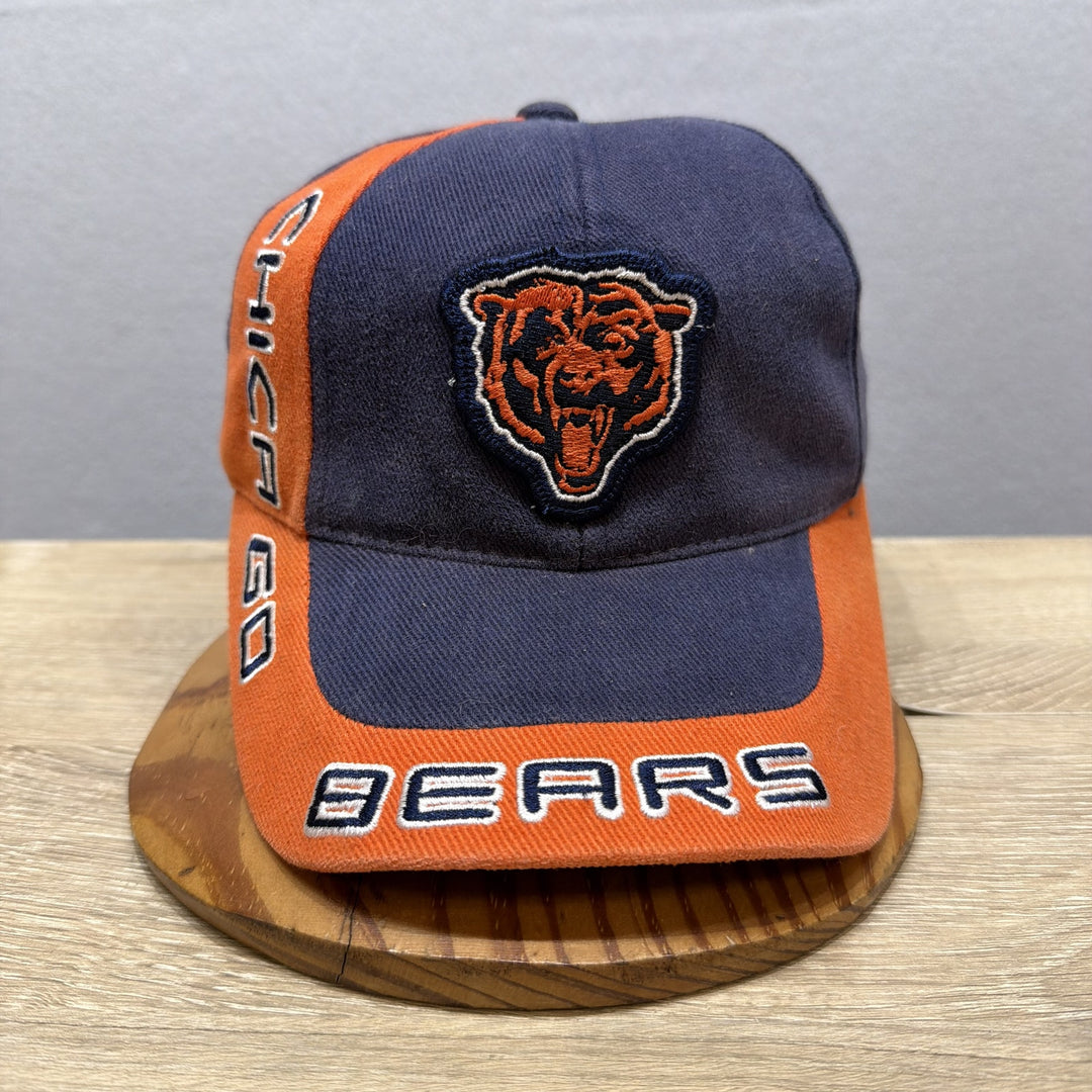 Vintage Y2K Chicago Bears Logo Athletic Strap Back Hat