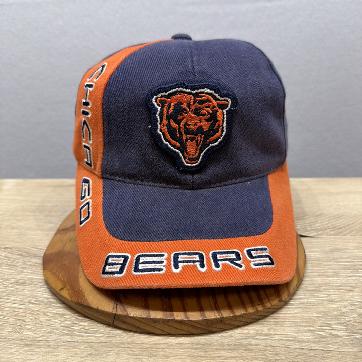 Vintage Y2K Chicago Bears Logo Athletic Strap Back Hat