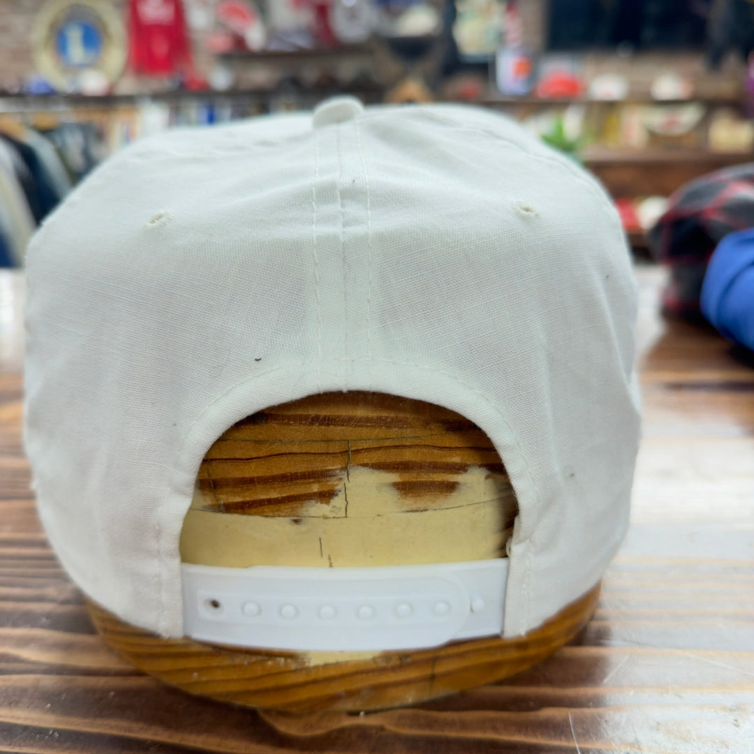 Coca Cola Vintage White Snapback Hat 90s