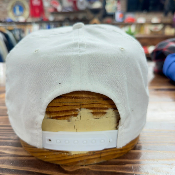 Coca Cola Vintage White Snapback Hat 90s