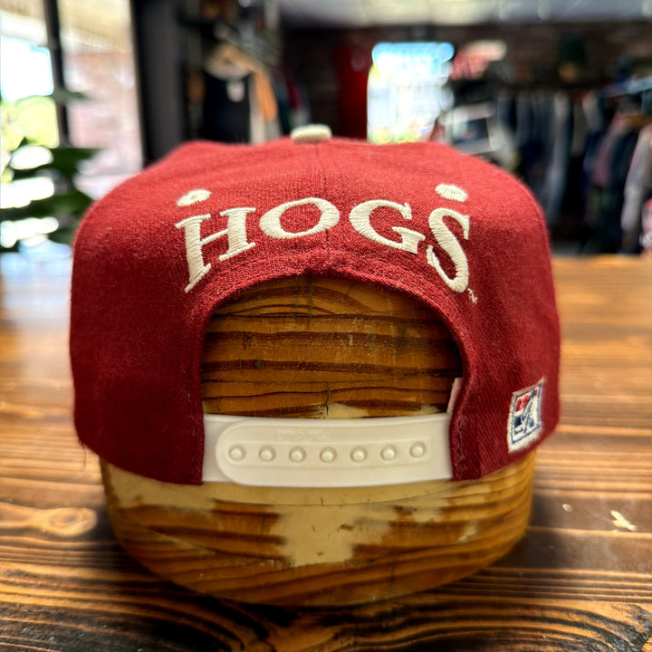Vintage University of Arkansas Arch Logo The Game Snapback Hat
