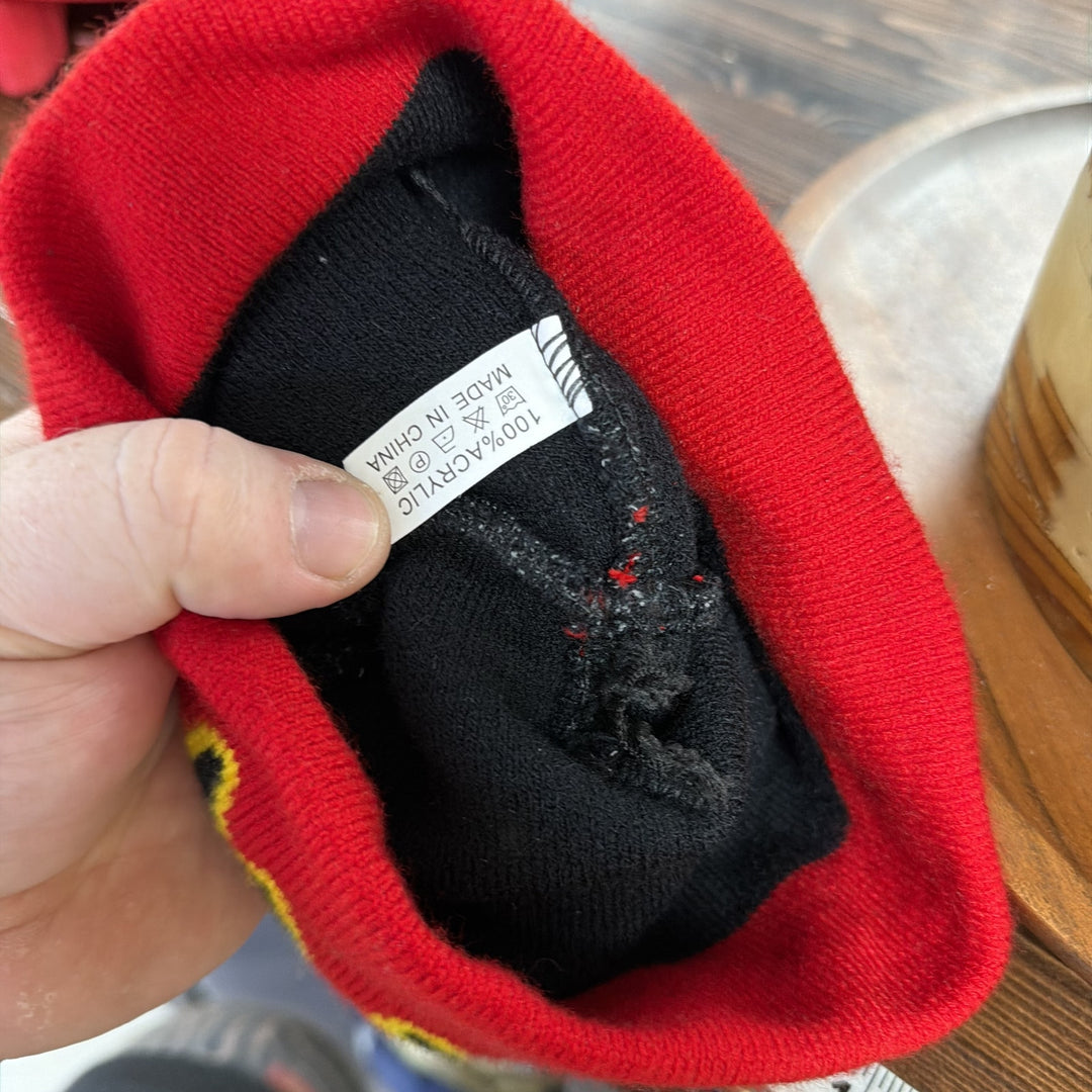 Y2K Style Flame Beanie Hat