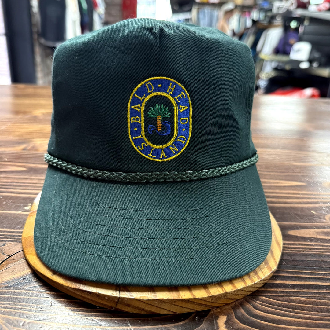 Vintage Bald Head Island Snap Back Hat