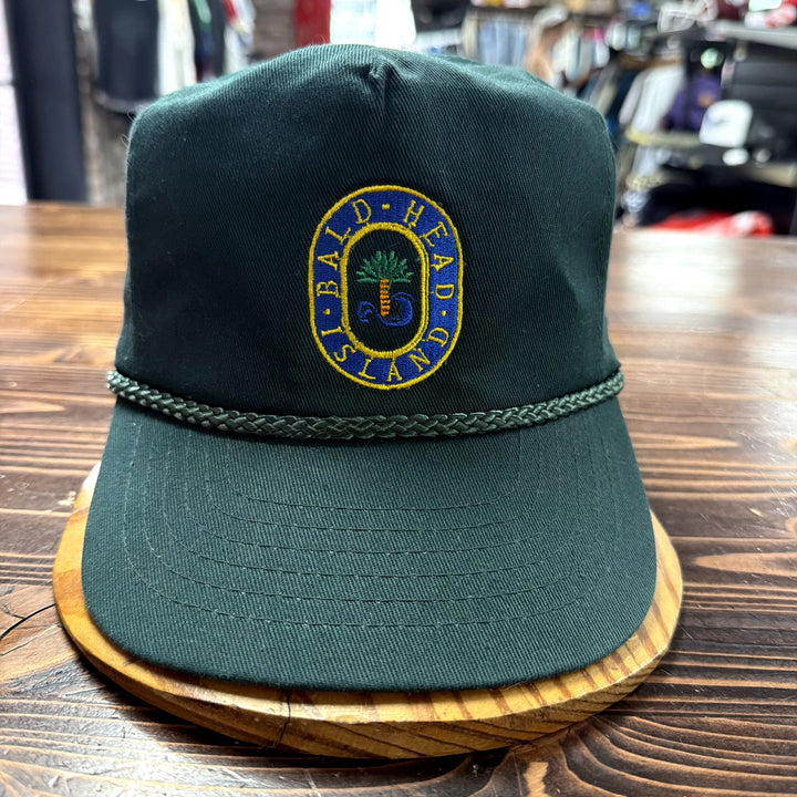 Vintage Bald Head Island Snap Back Hat