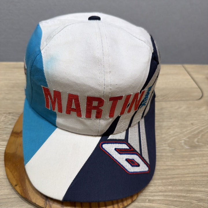 Vintage 90s Mark Martin Nascar Racing Snapback Hat
