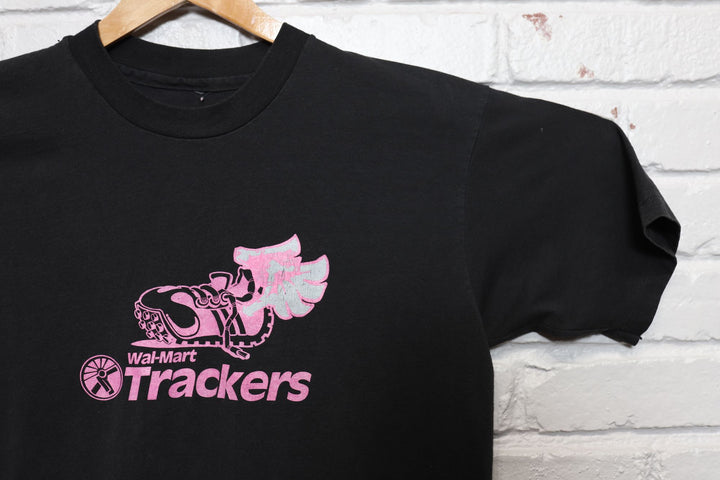 80s walmart trackers race tee shirt size large