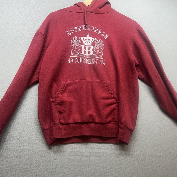 Vintage 1984 Hofbrauhaus Munich Beer Hoodie Size Medium