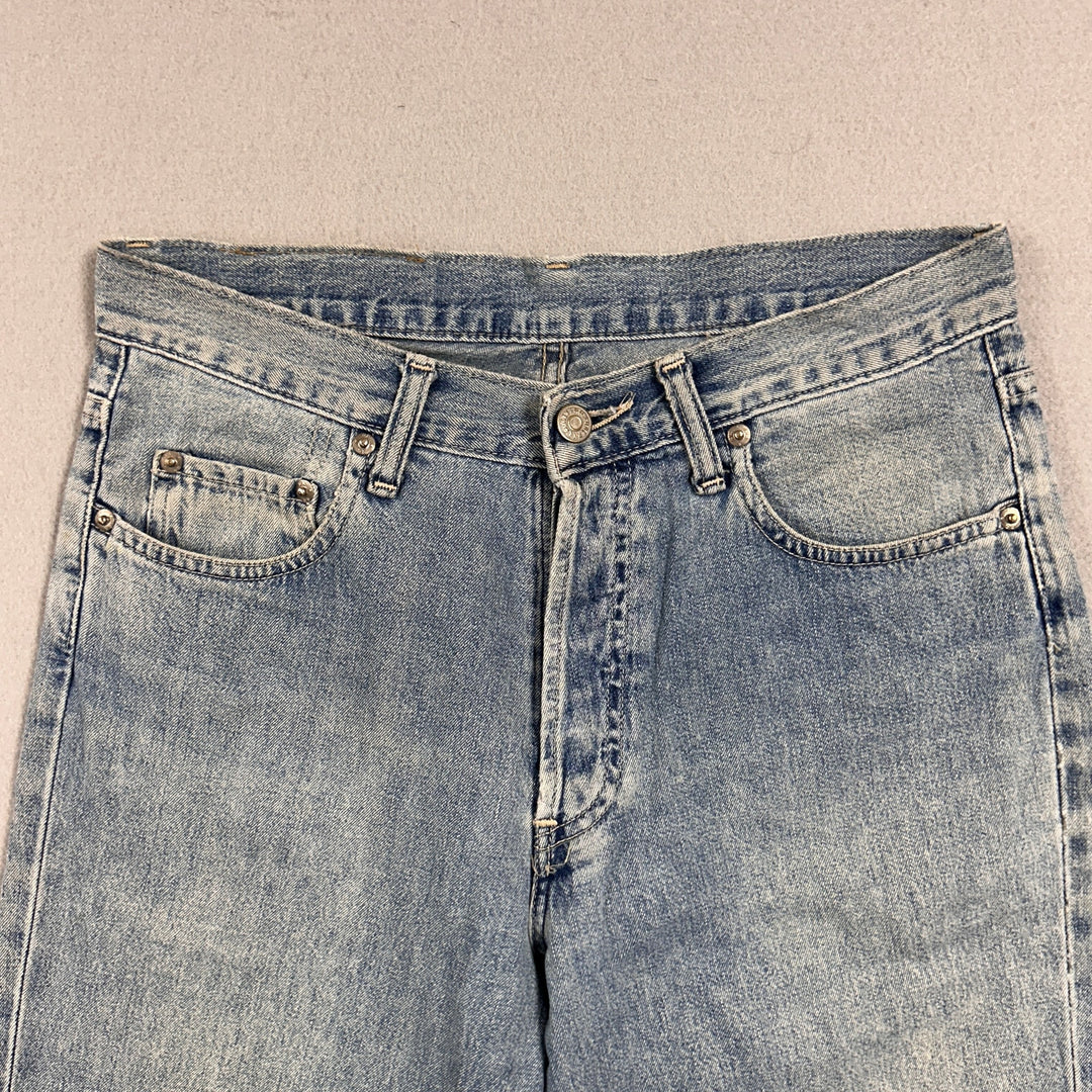 RRL Ralph Lauren Button Fly Straight Leg Jeans Size 30