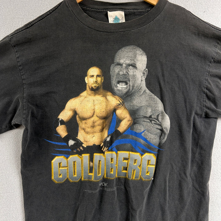 Vintage Goldberg WCW Wrestling T Shirt Size Large