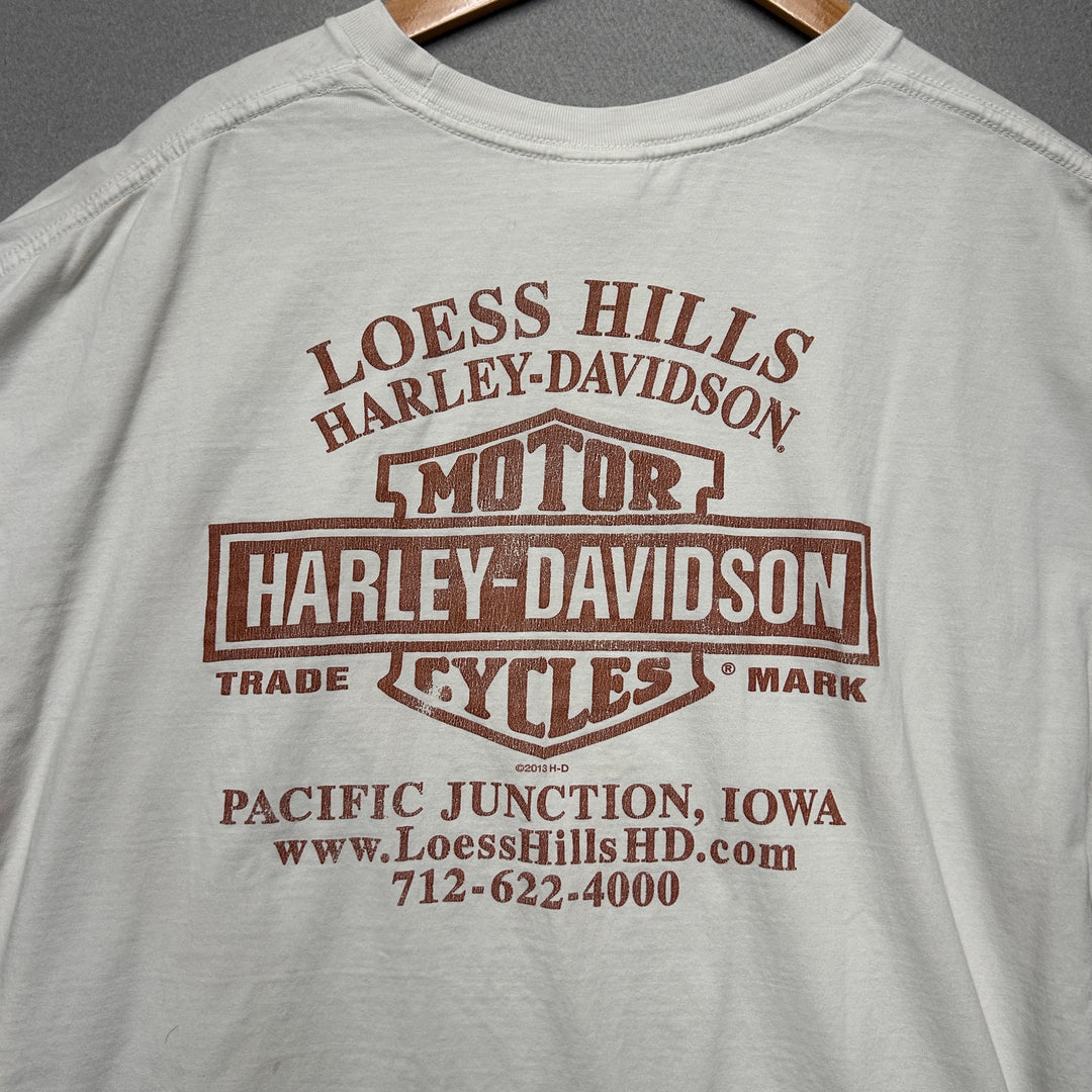 Harley Davidson Pacific Junction Iowa T Shirt Size XL