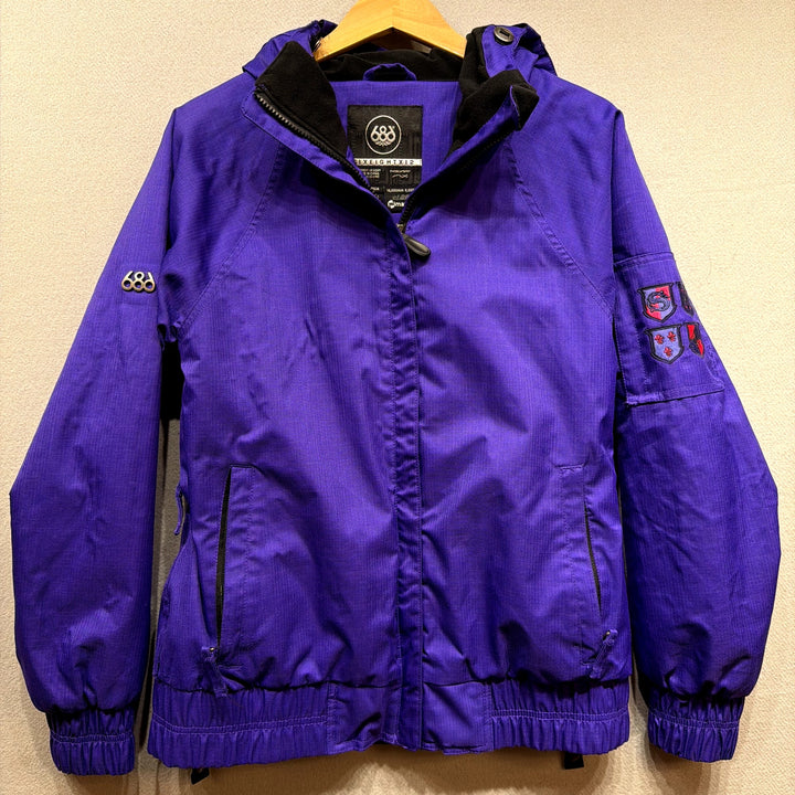 686 Infinidry Purple Women's Snowboarding Jacket Size Medium
