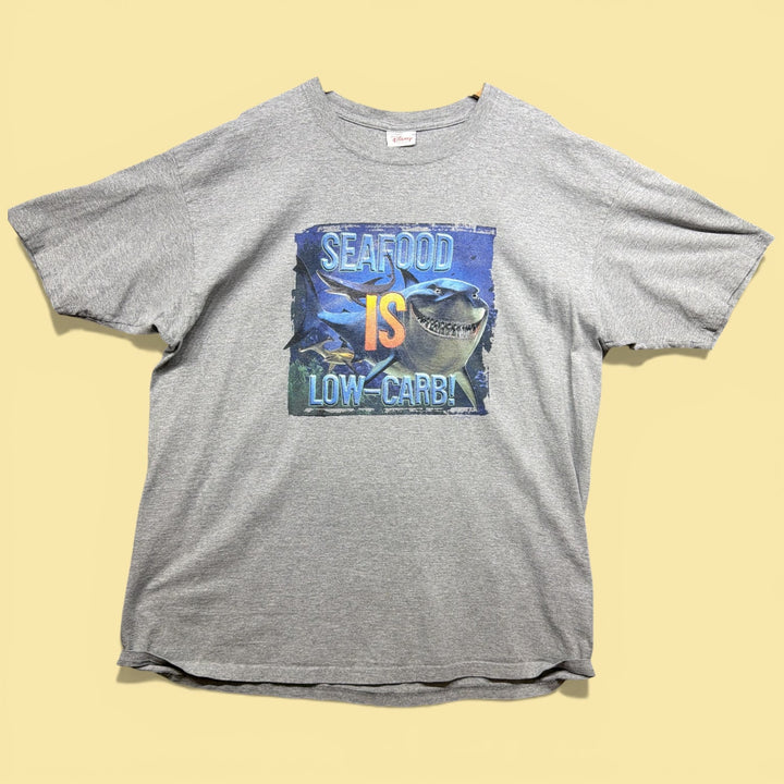 Vintage Finding Nemo Shark 2000s T Shirt Size XXL