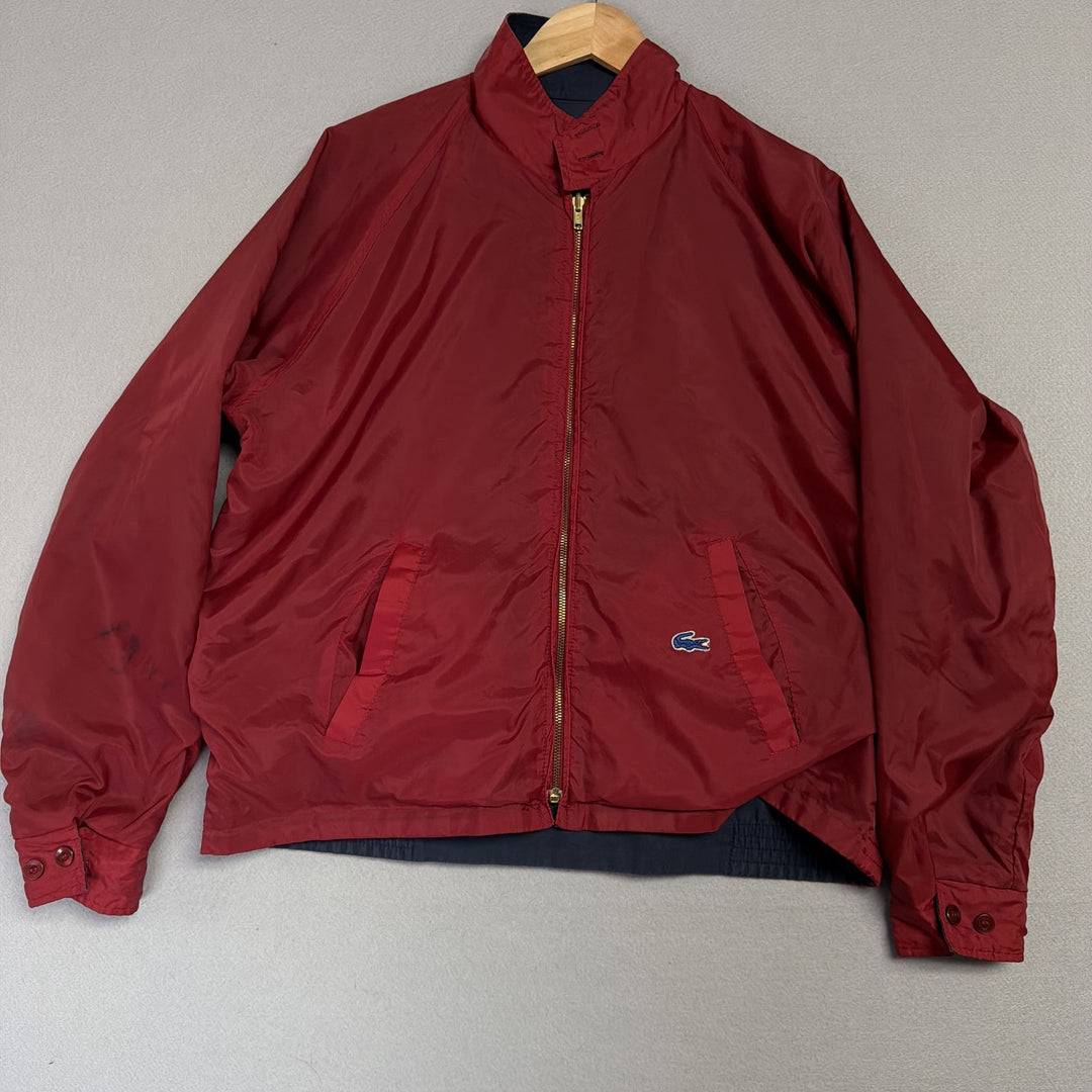 Vintage Lacoste Reversible harrington Jacket Size Large