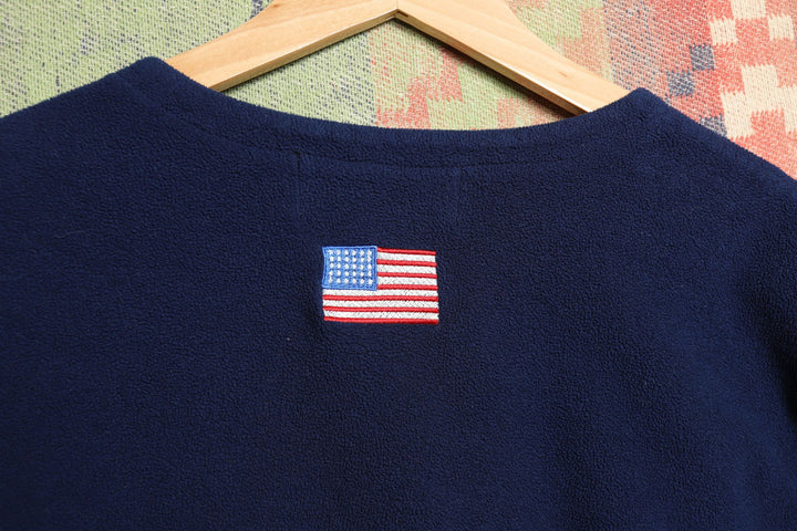 Roots 2002 Olympics Vintage Fleece Sweatshirt 2000s  Large