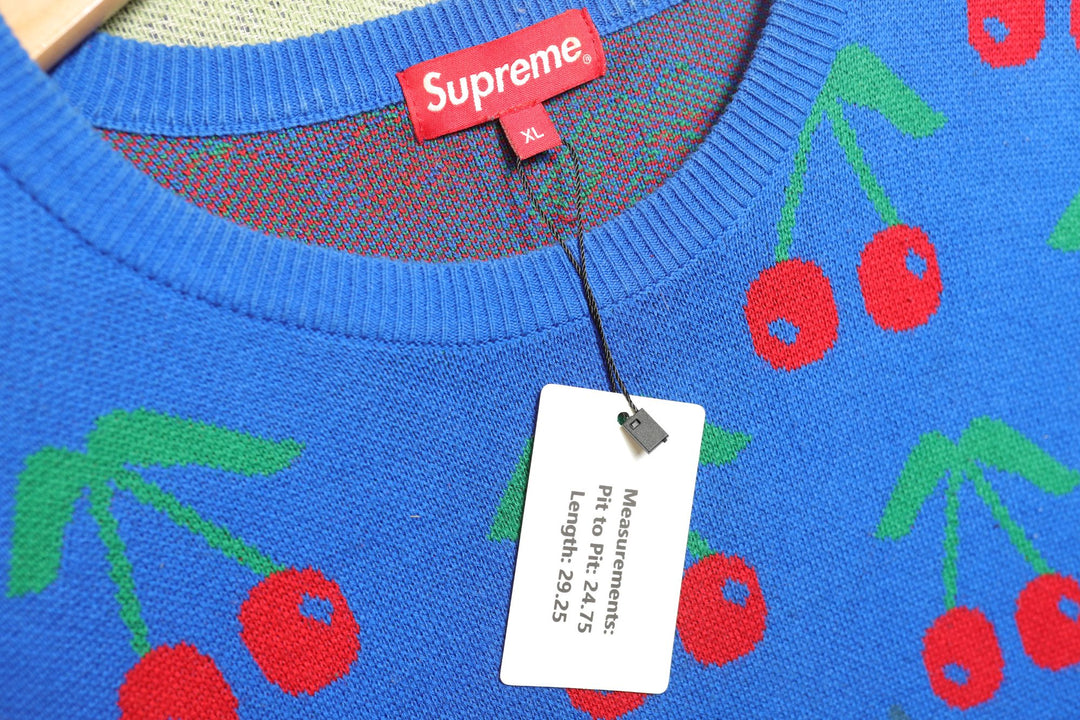 Supreme Cherries Knit Sweater 2014 XL