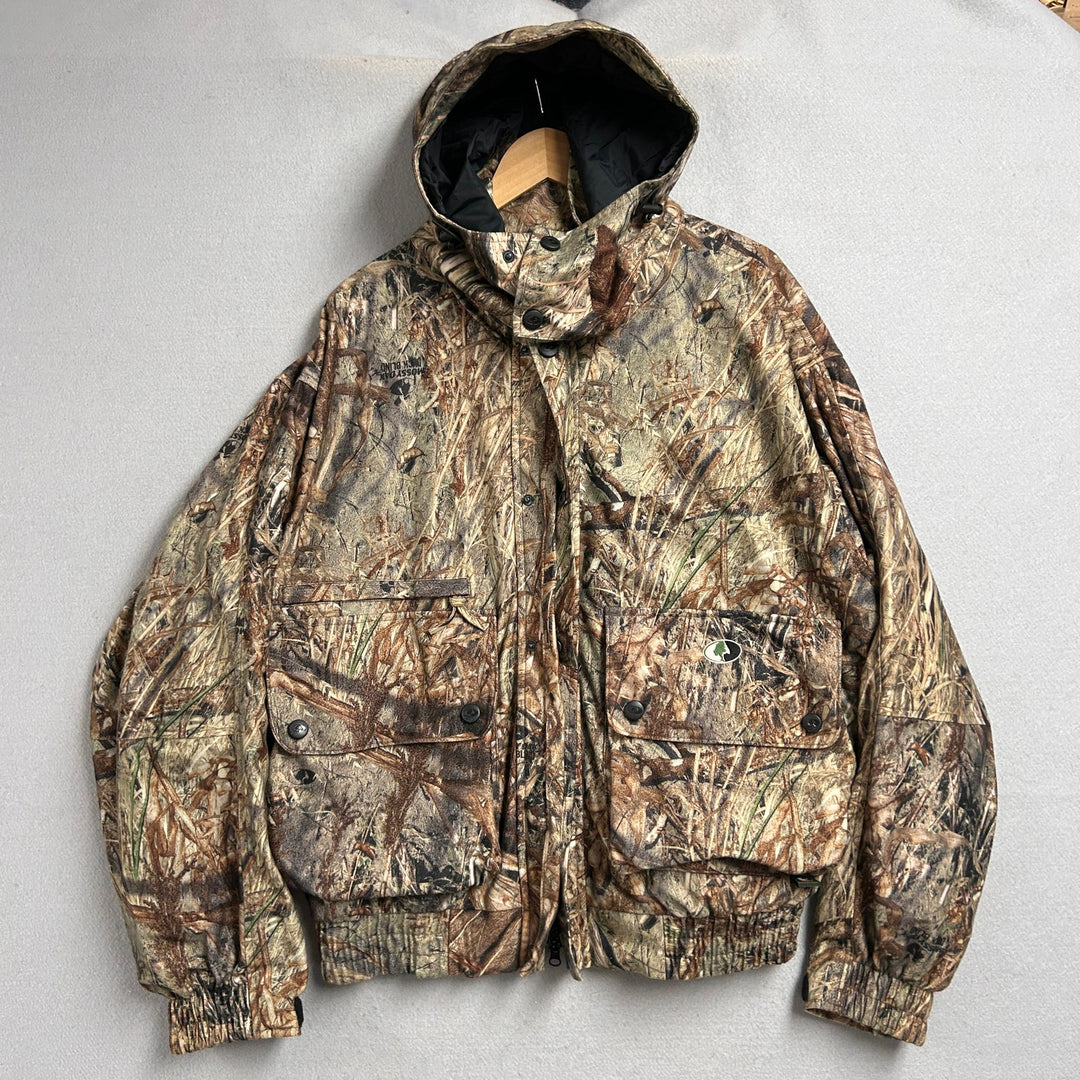 Mossy Oak Duck Blind Camo Jacket size Large