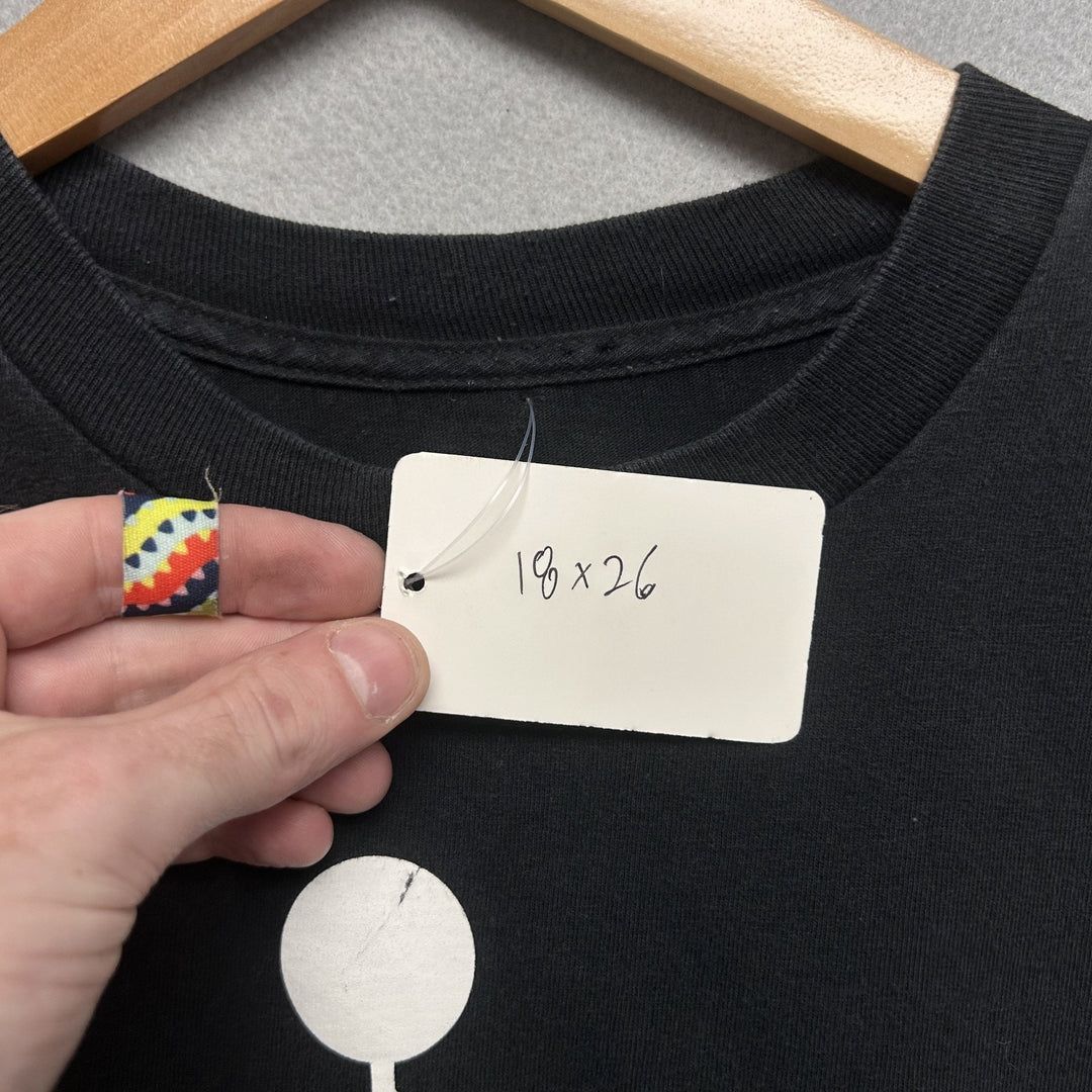 Y2K Funny "Well...That Not A Good Sign" Black Shirt Size Medium
