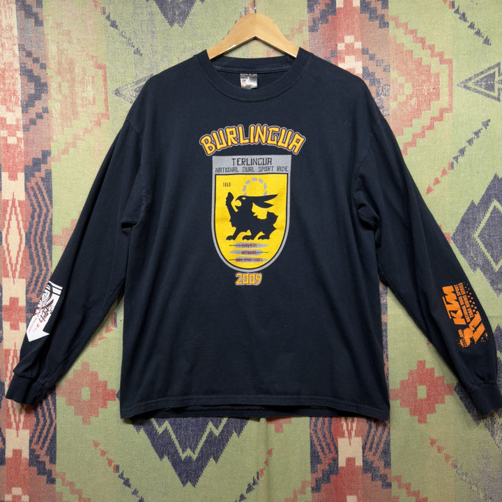 Burlingua Trail Riders Vintage T Shirt Size Medium 2000s