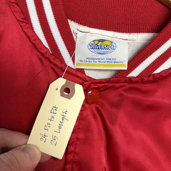 Vintage Enjoy Coke Coca Cola Bomber Jacket Size Large