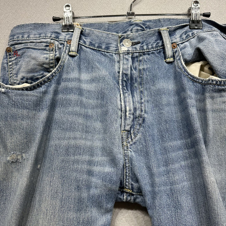 Vintage Y2K Polo Ralph Lauren Hampton Straight Jeans Size 34