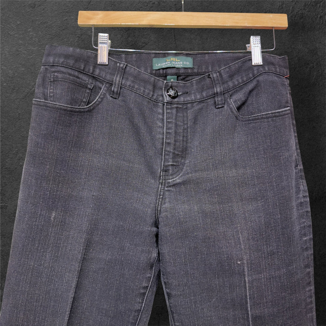 Vintage Ralph Lauren 2000s Snake Pocket Jeans Size 10 Hemmed