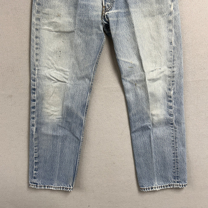 Vintage Levi's 501xx Light Blue Jeans Made in USA Men's 32x30