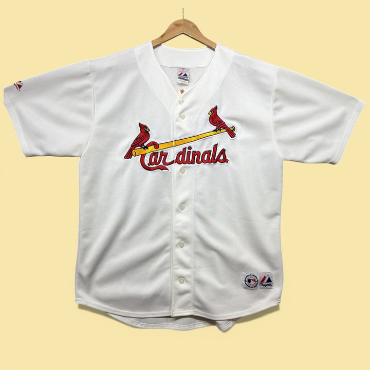 Vintage St Louis Cardinals Johnny Edwards 90sThrowback  Jersey Size XL