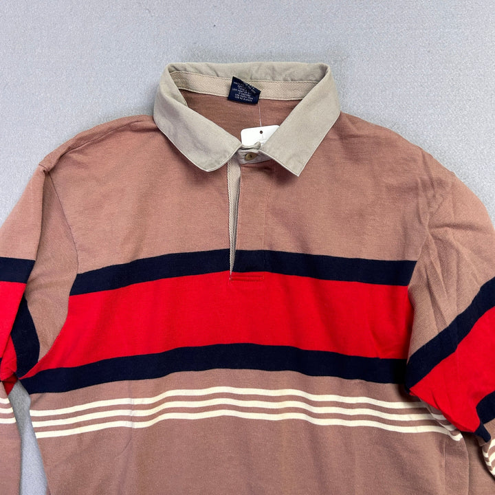 Vintage Gant Rugger Rugby Polo Shirt Size Xl