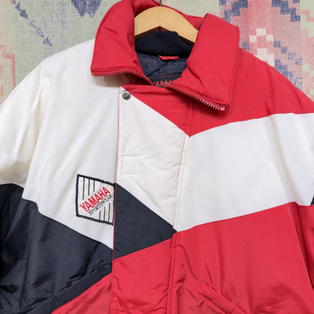Yamaha Vintage Puffer Jacket Large 90s