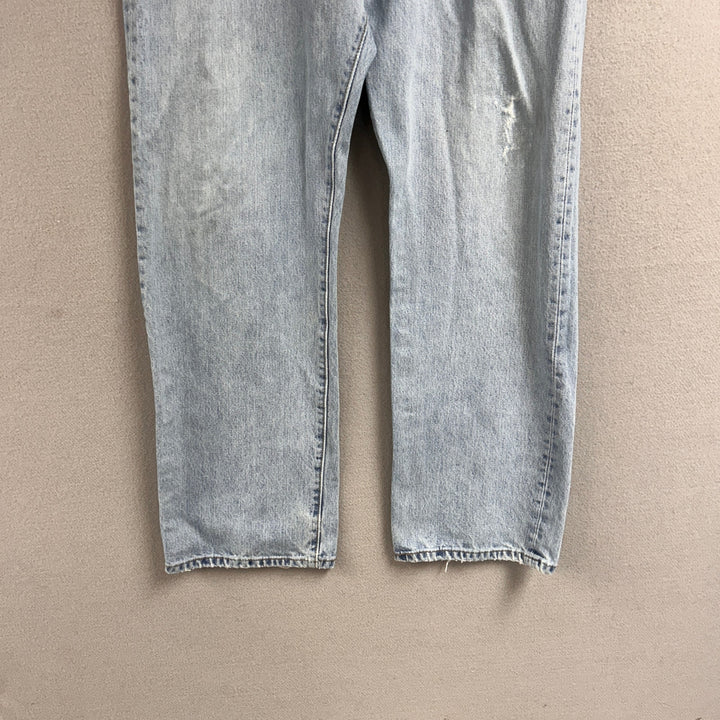Vintage Levi's 501 Light Wash Denim Jeans Size 36X30