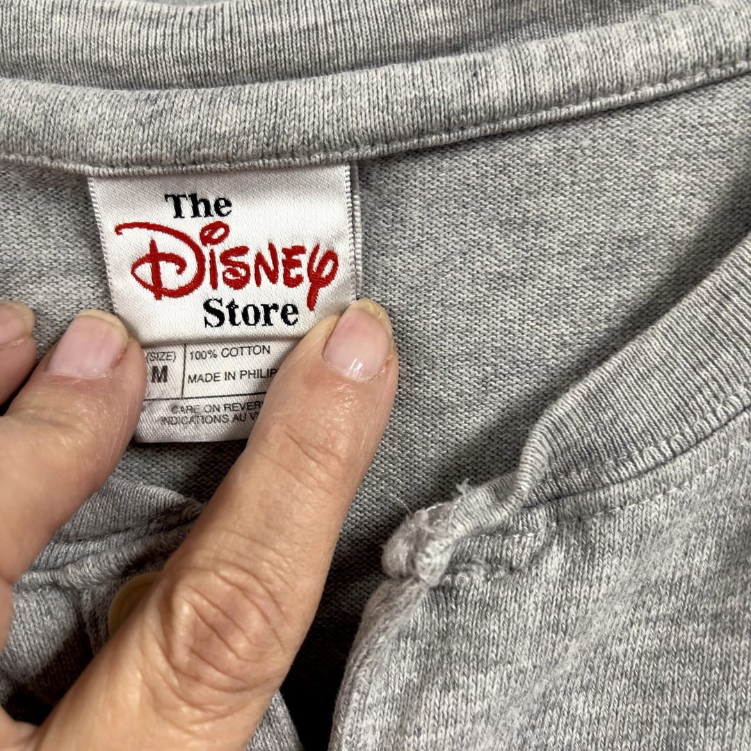 Vintage Disney Goofy's Gym Long Sleeve Henley Shirt Size Medium