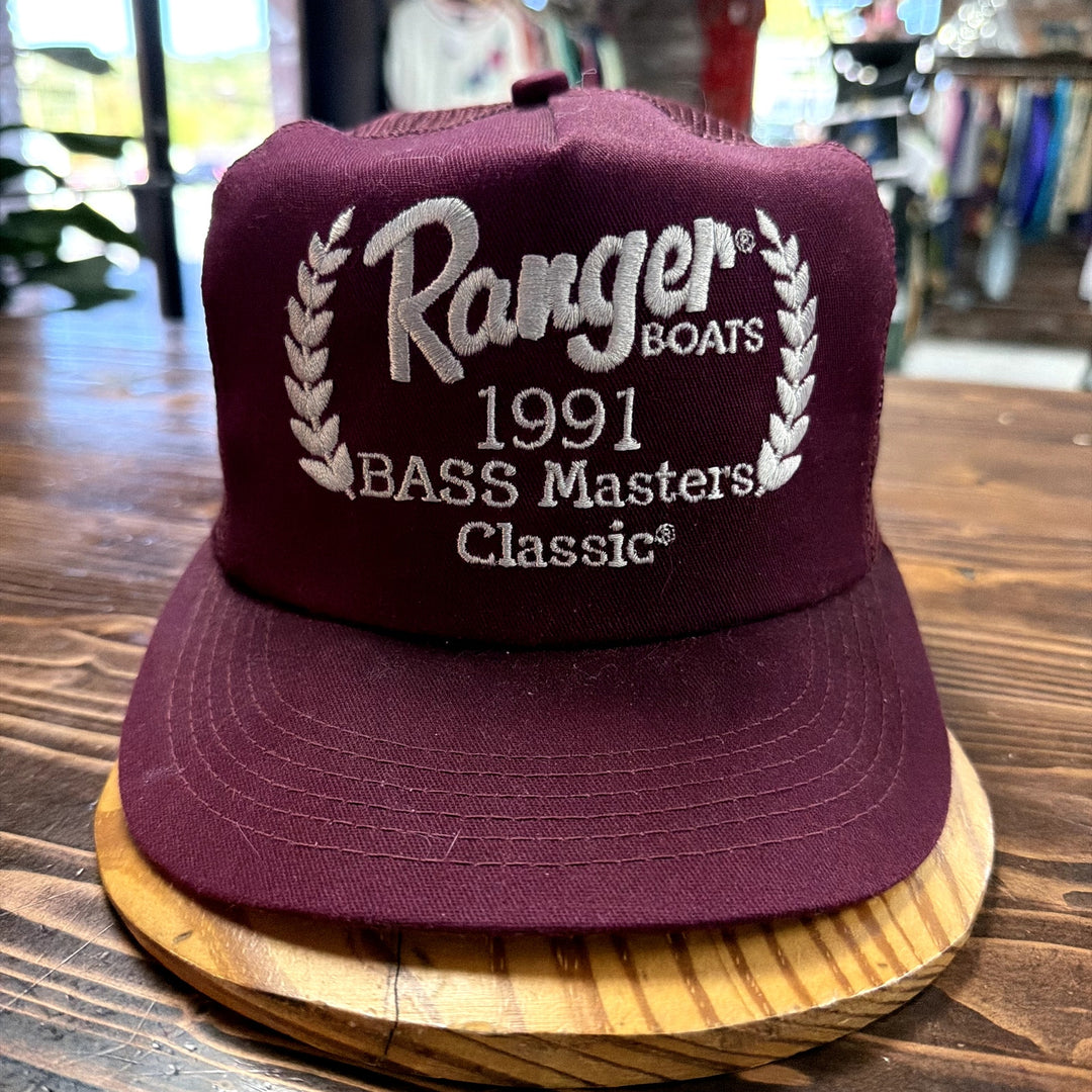 Vintage Ranger Boats Bassmaster Classic K Products Snapback Hat