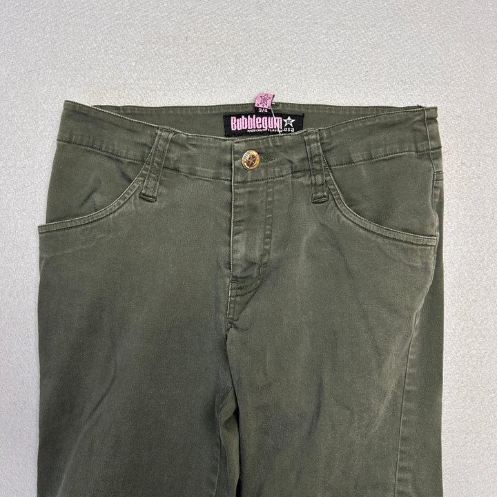 Vintage Bubblegum USA Y2K Flared Pants Size 4