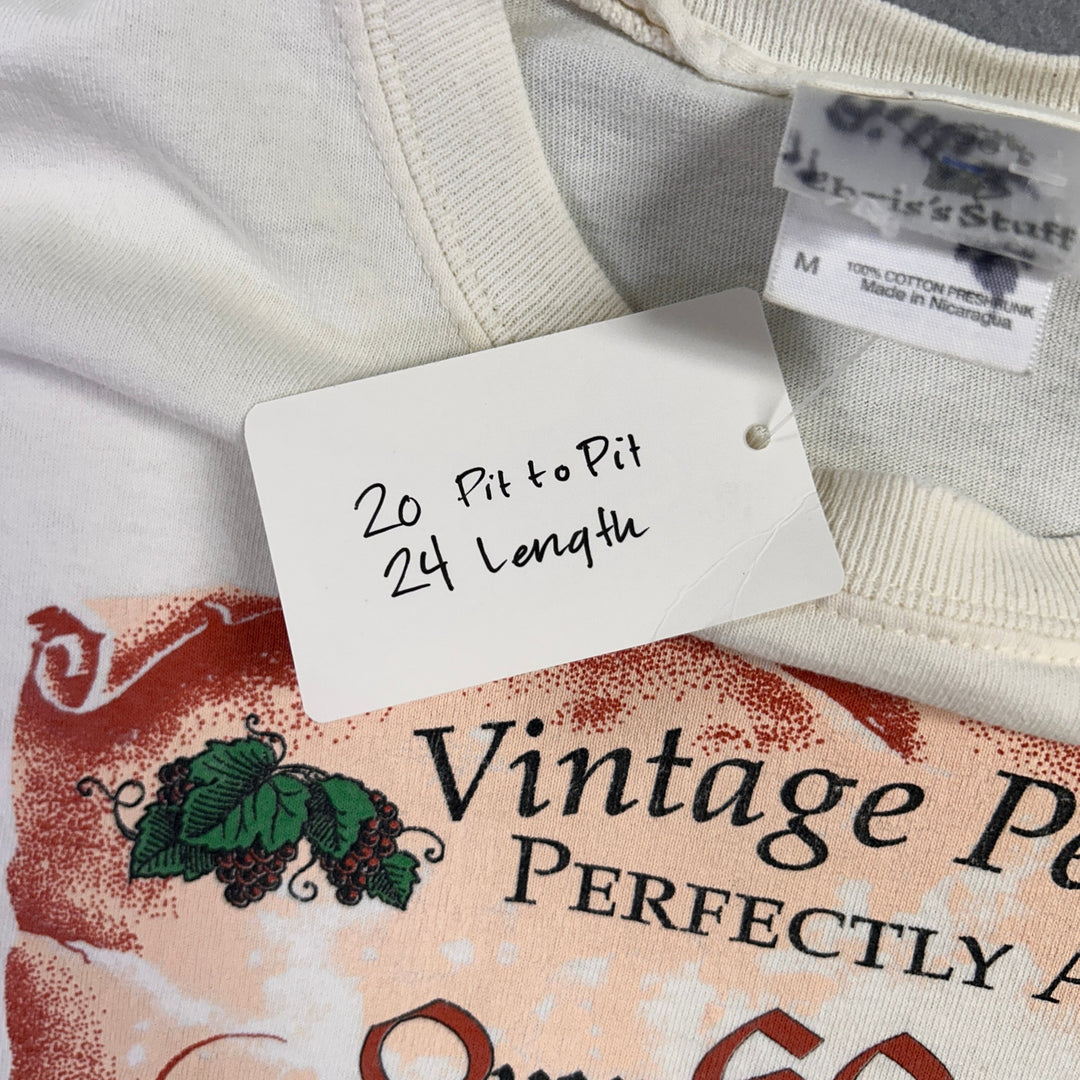 Vintage Person 60 Years Old T Shirt Size Medium