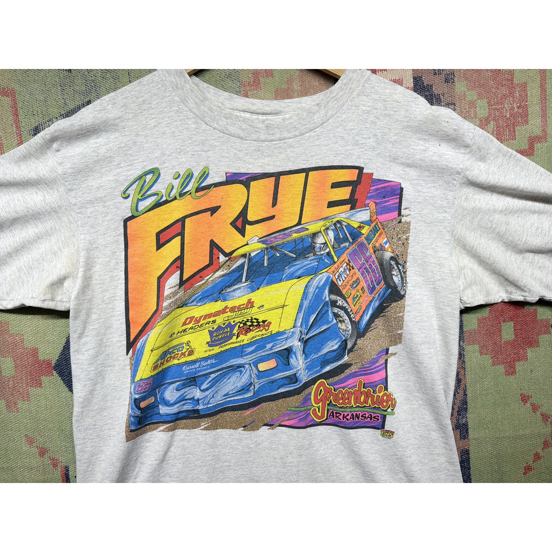 Bill Frye Vintage Racing Nascar T Shirt Size Large  90s