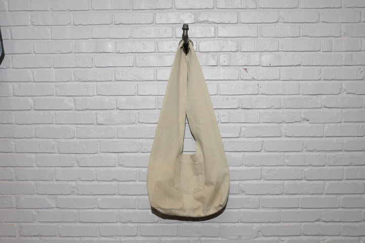 Bryce arroyos repurposed material khaki shoulder bag