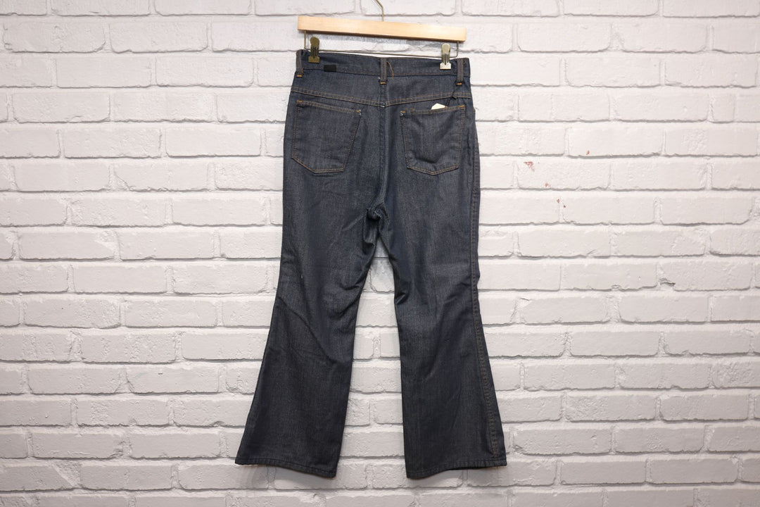 70s mann dark denim jeans size 29/25