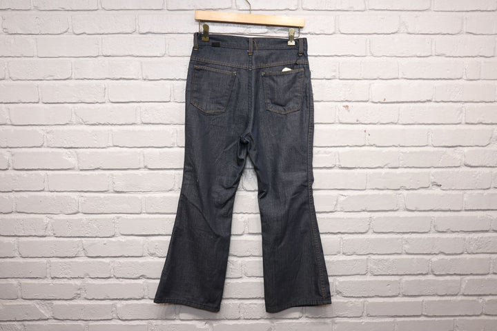 70s mann dark denim jeans size 29/25