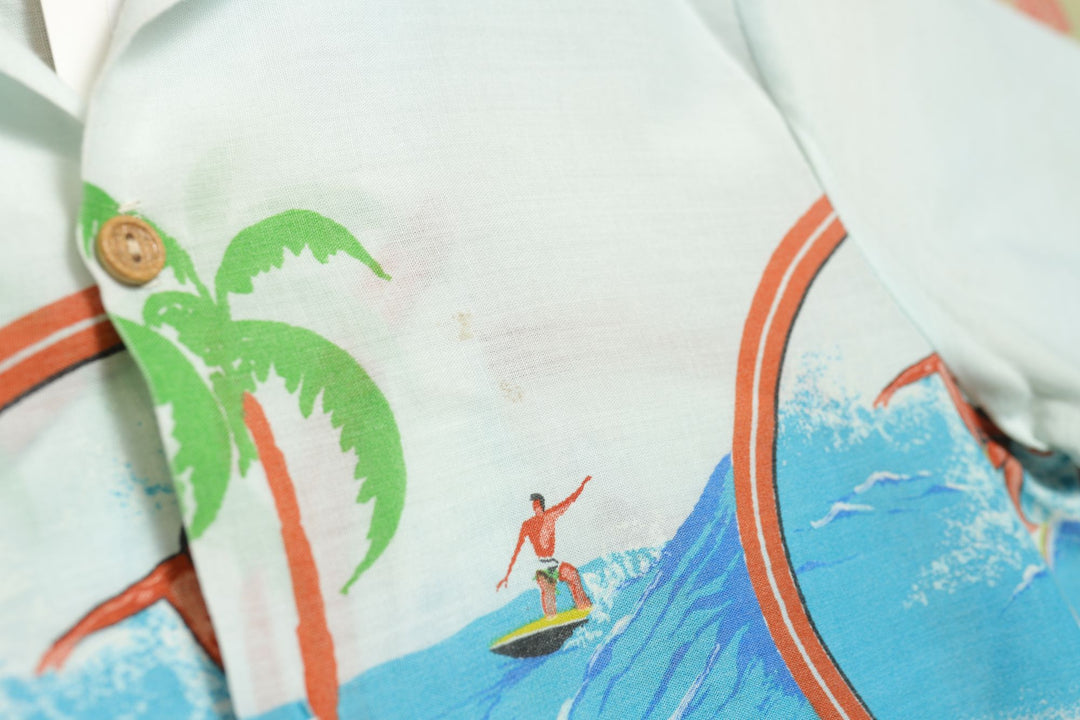Islander Vintage Surf Shirt Small 80s