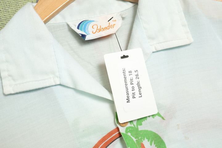 Islander Vintage Surf Shirt Small 80s