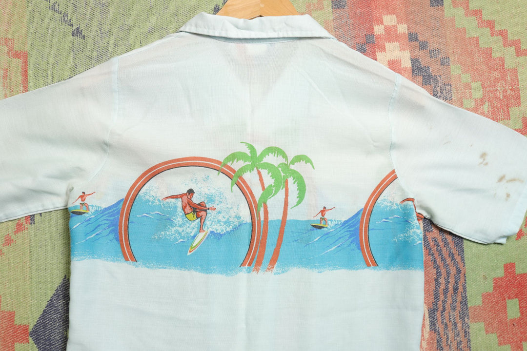 Islander Vintage Surf Shirt Small 80s