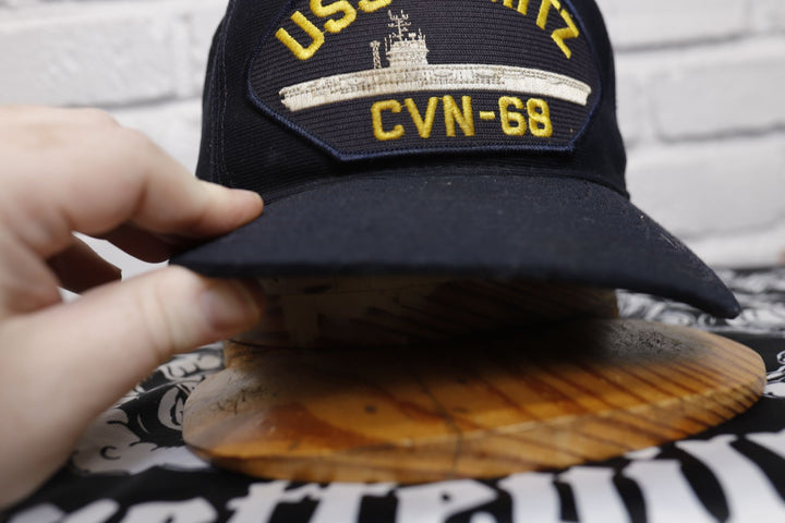 USS Nimitz Vintage Hat 80s