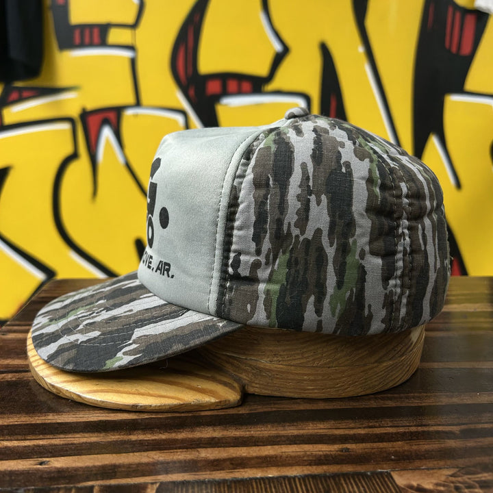 P&G Auto Vintage Snapback Camo Trucker Hat 80s