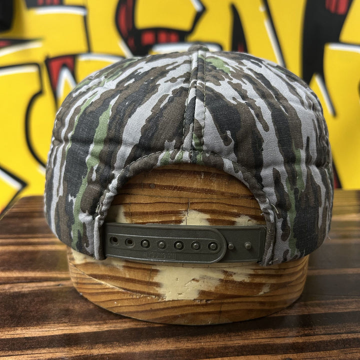 P&G Auto Vintage Snapback Camo Trucker Hat 80s