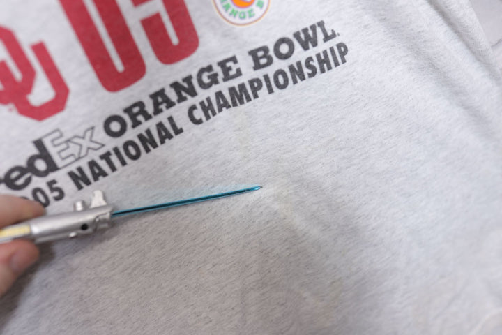 Oklahoma Sooners Vintage Orange Bowl LS T Shirt 2000s Youth Large