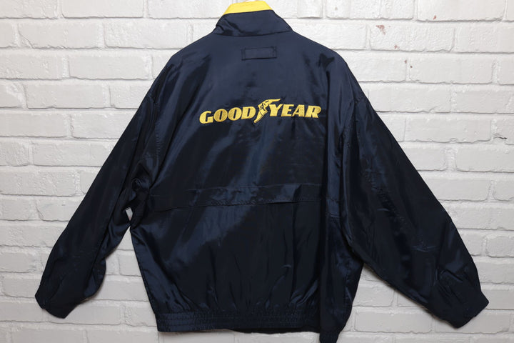 90s Vintage Goodyear Windbreaker Jacket Size XXL
