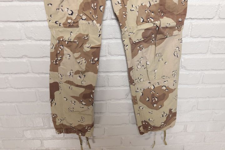 US Military Vintage Pants 80s 31/31 Desert Cookie Camo